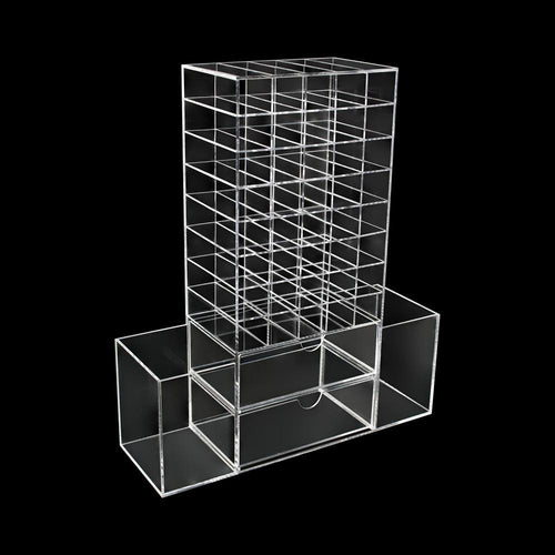 Ikee Design® Premium White Acrylic Multi-functional Lipstick Tower