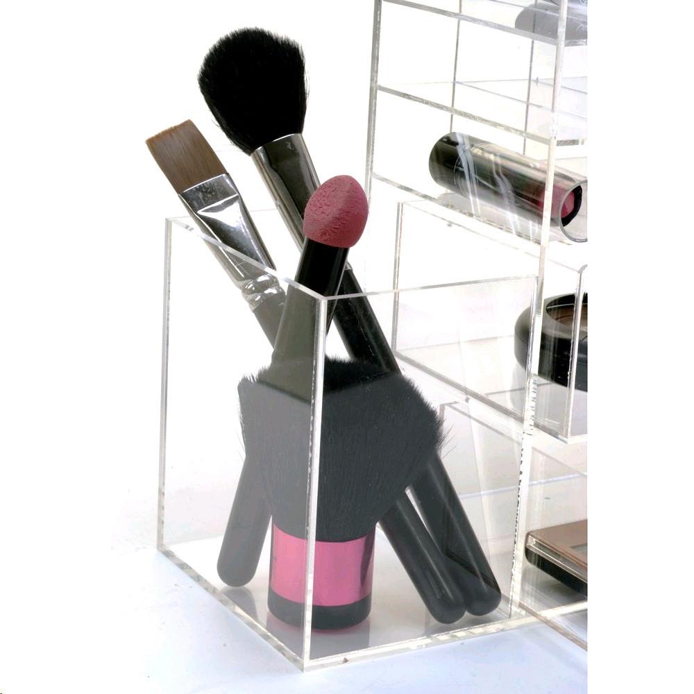 Ikee Design® Premium White Acrylic Multi-functional Lipstick Tower